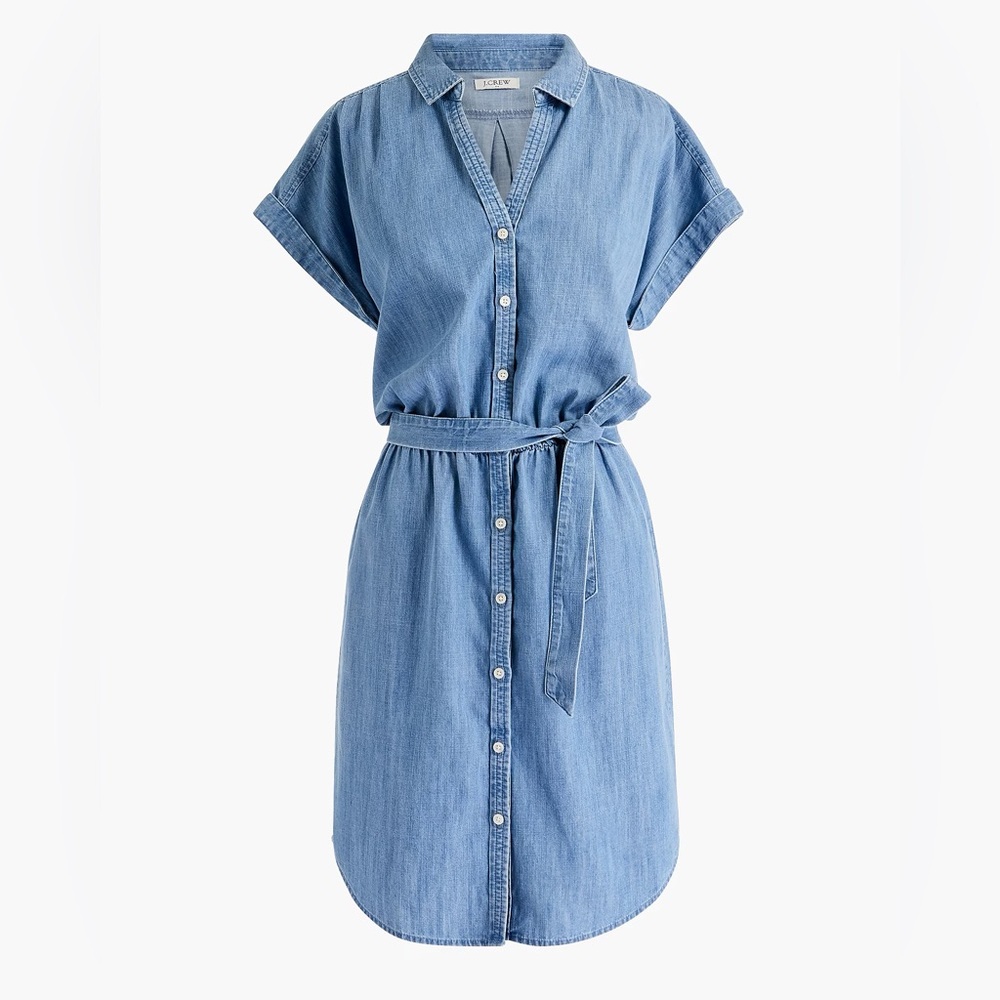 J Crew Button-through shirtdress